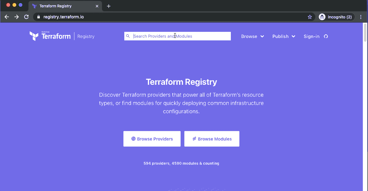 Terraform Registry
