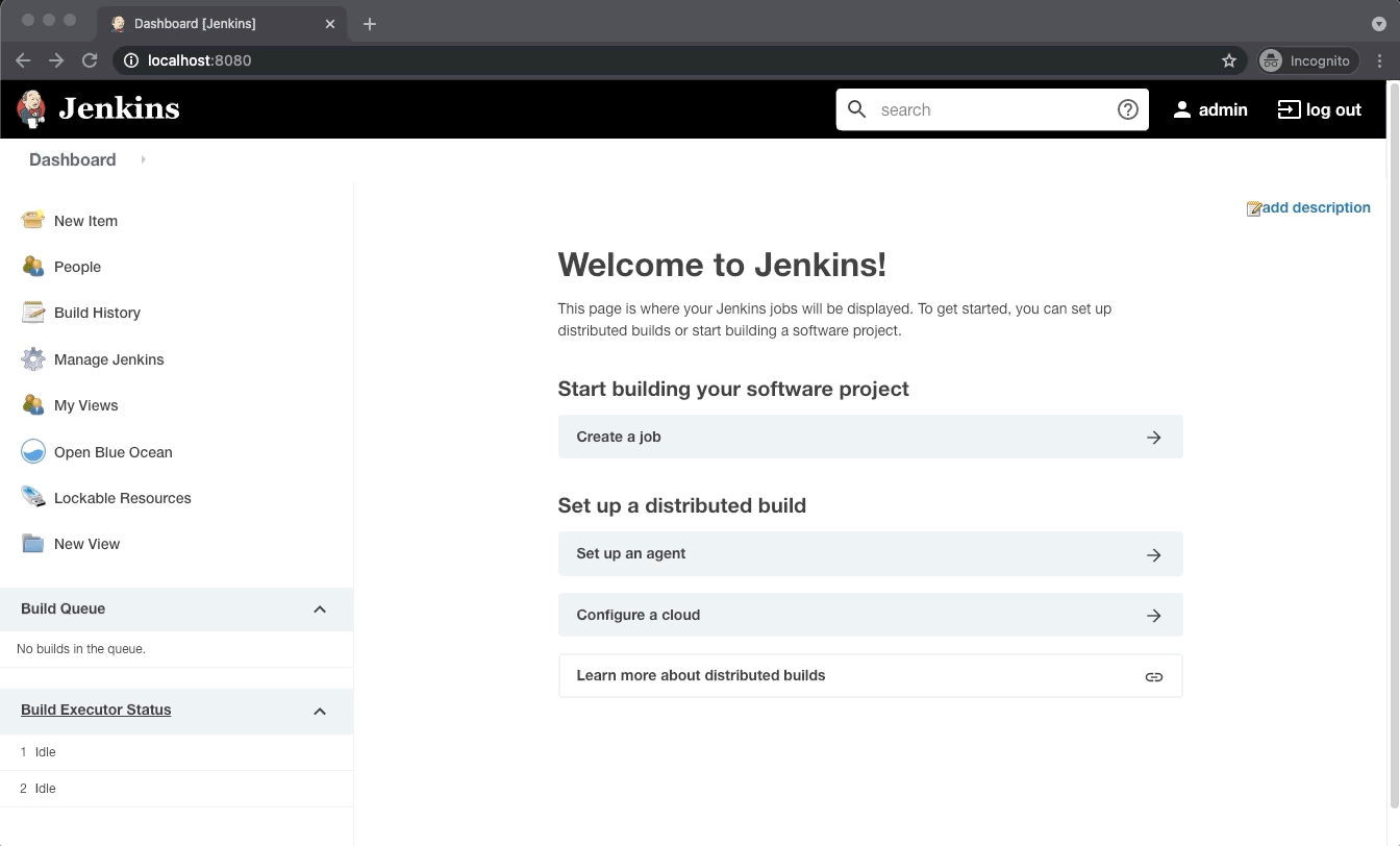 A gif showing the installation of the docker pipeline plugin in Jenkins