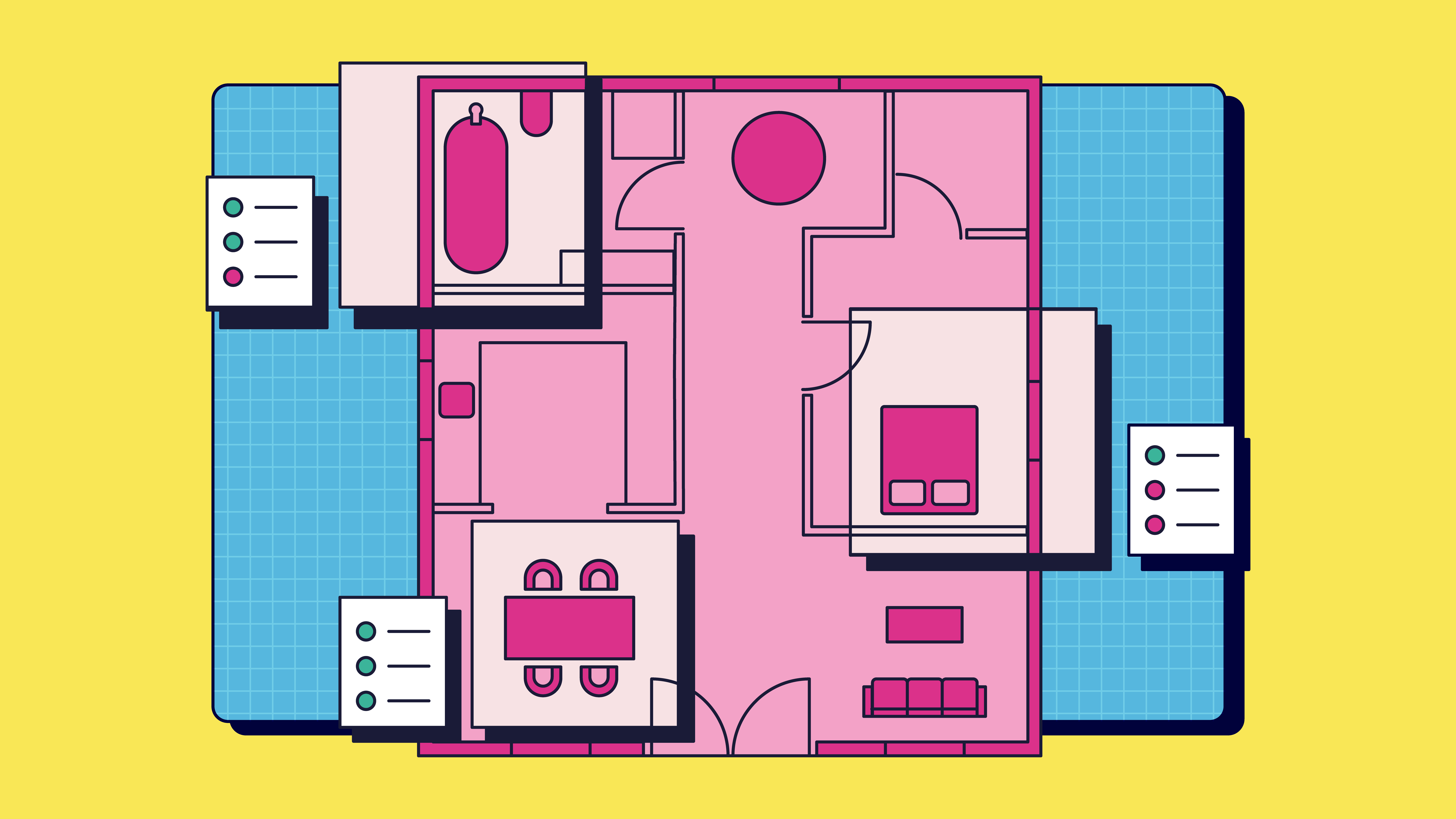 The Dreamhouse floorplan
